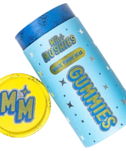 Mr Mushies White Yummy Bear mushroom gummies